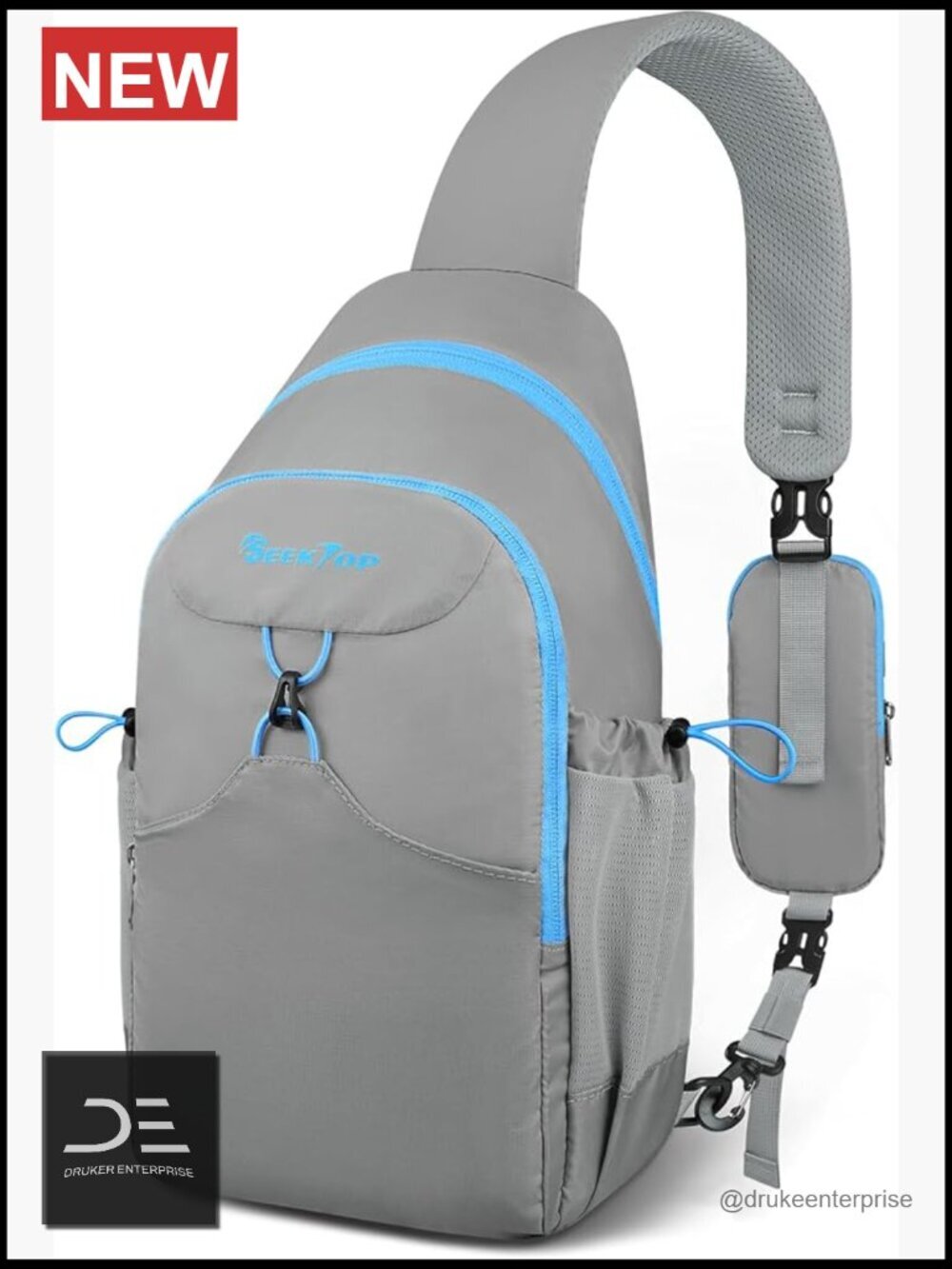 RFID Anti-Theft Crossbody Sling Backpack Daypack Travel Hiking Daypack
